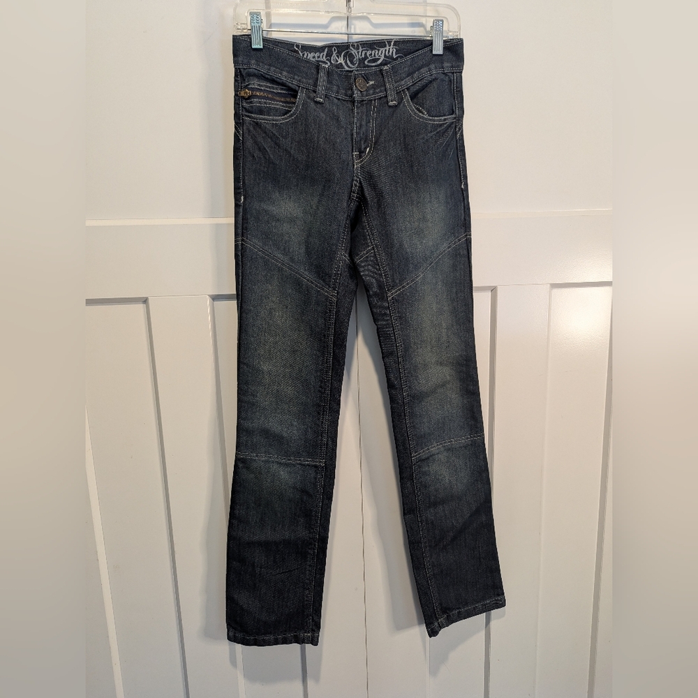 Women's Speed And Strength Kevlar Moto Jeans Size 2/R